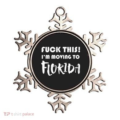 I'm Moving To Florida Ornament