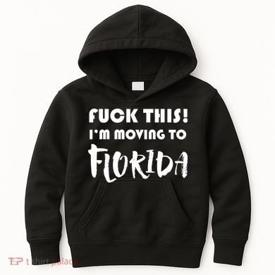I'm Moving To Florida Kids Hoodie
