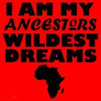 I'm My Ancestors Wildest Dreams Black History Santa Hat thumb 1