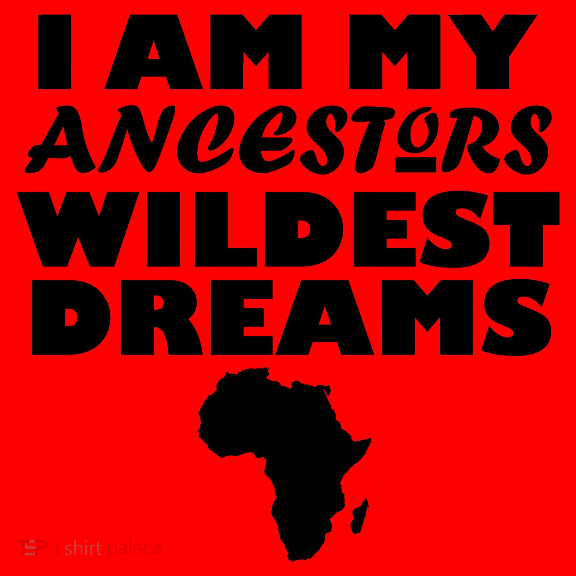 I'm My Ancestors Wildest Dreams Black History Santa Hat