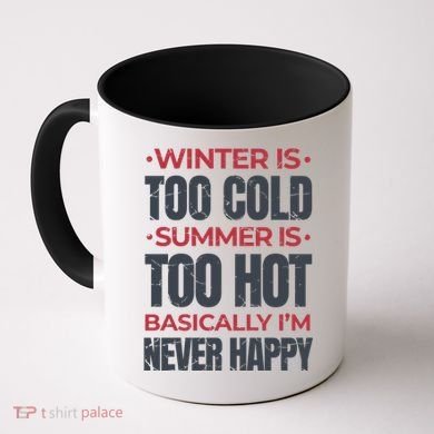 I'm Never Happy Coffee Mug