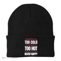 I'm Never Happy Beanie thumb 0