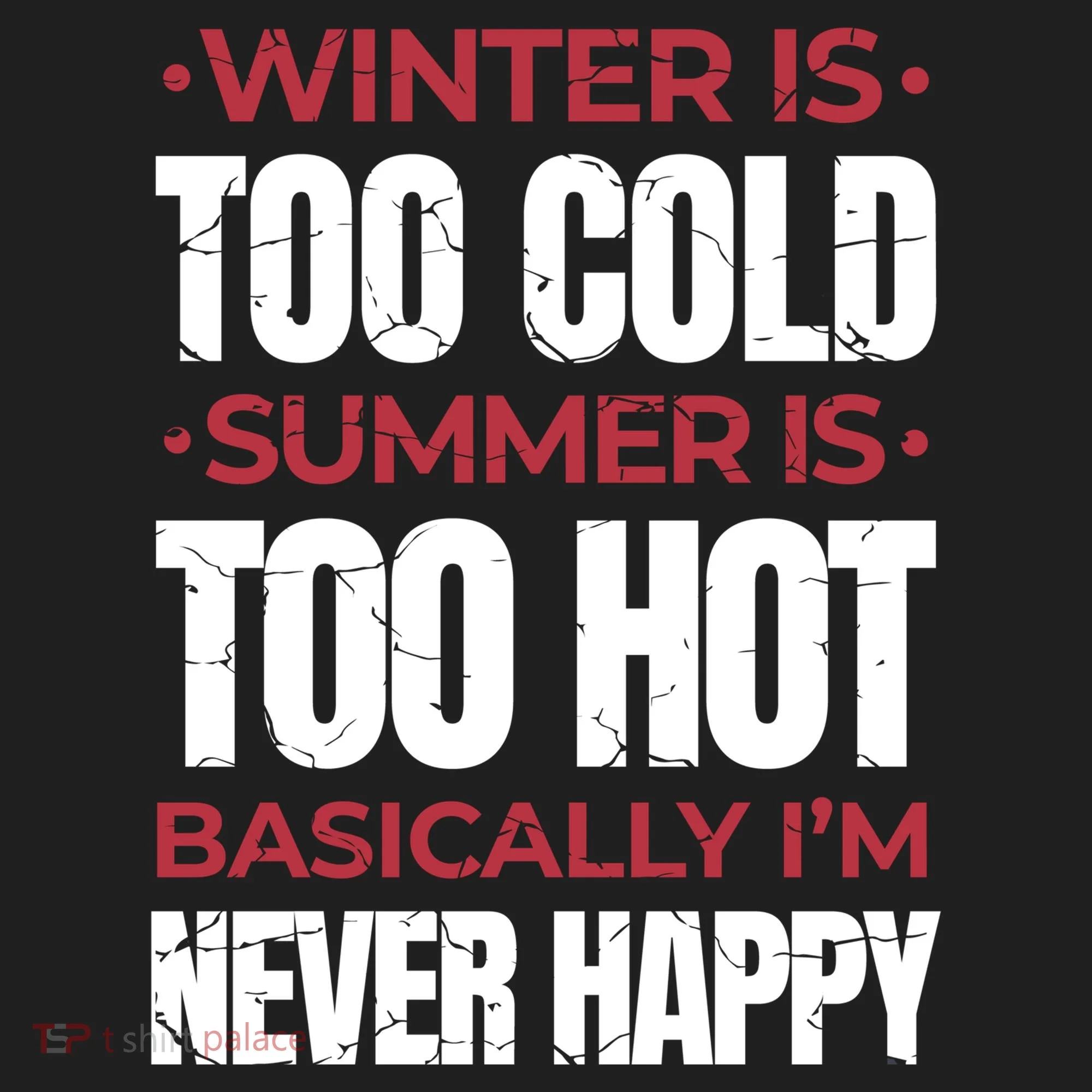 I'm Never Happy Tumbler