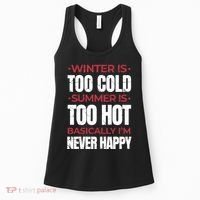 I'm Never Happy Women's Tank Top thumb 0