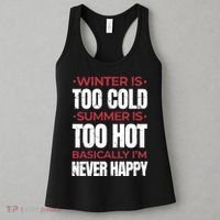 I'm Never Happy Women's Tank Top thumb 3