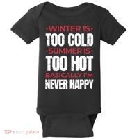 I'm Never Happy Baby Bodysuit thumb 0