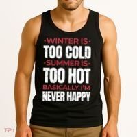 I'm Never Happy Tank Top thumb 3