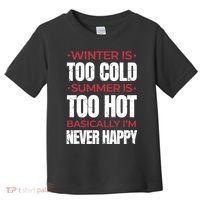 I'm Never Happy Toddler T-Shirt thumb 0