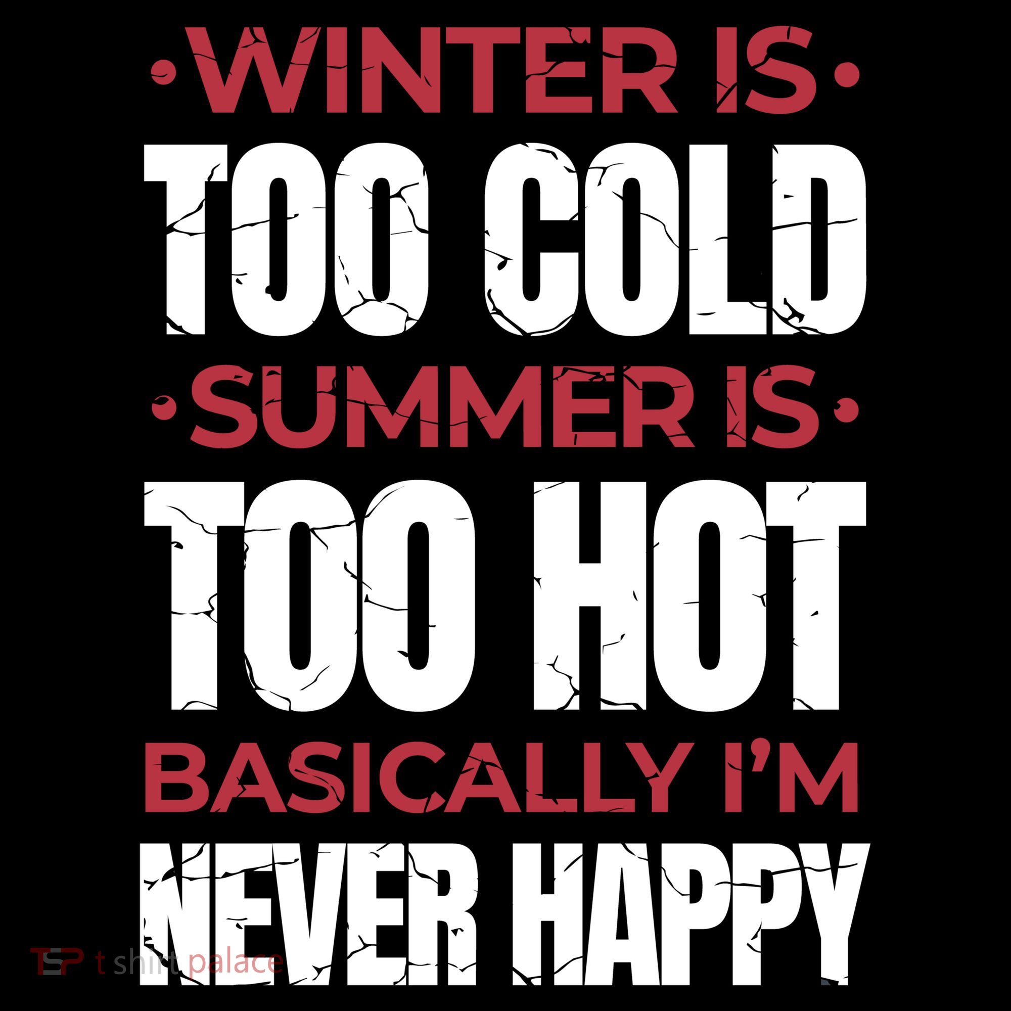 I'm Never Happy Tote Bag
