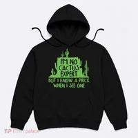 I'm No Cactus Expert But I Know a Prick When I See One Hoodie thumb 0