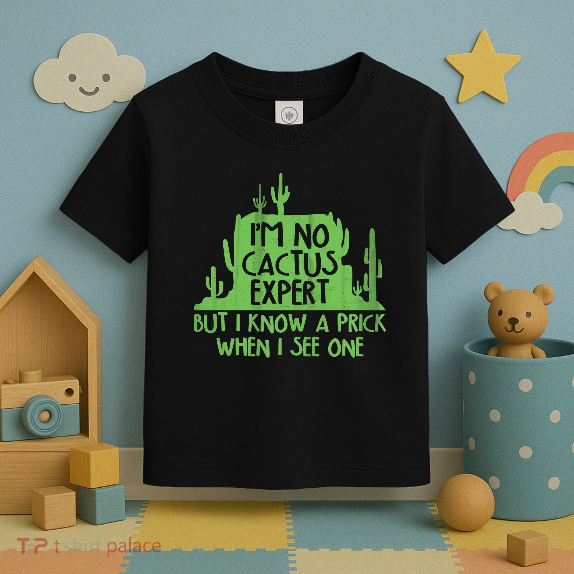 I'm No Cactus Expert But I Know a Prick When I See One Toddler T-Shirt