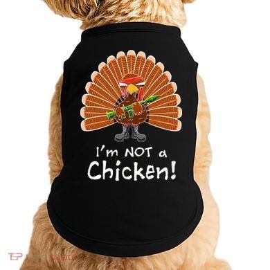 I'm No Chicken Turkey Holiday Doggie Tank