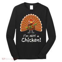 I'm No Chicken Turkey Holiday Long Sleeve Shirt thumb 0