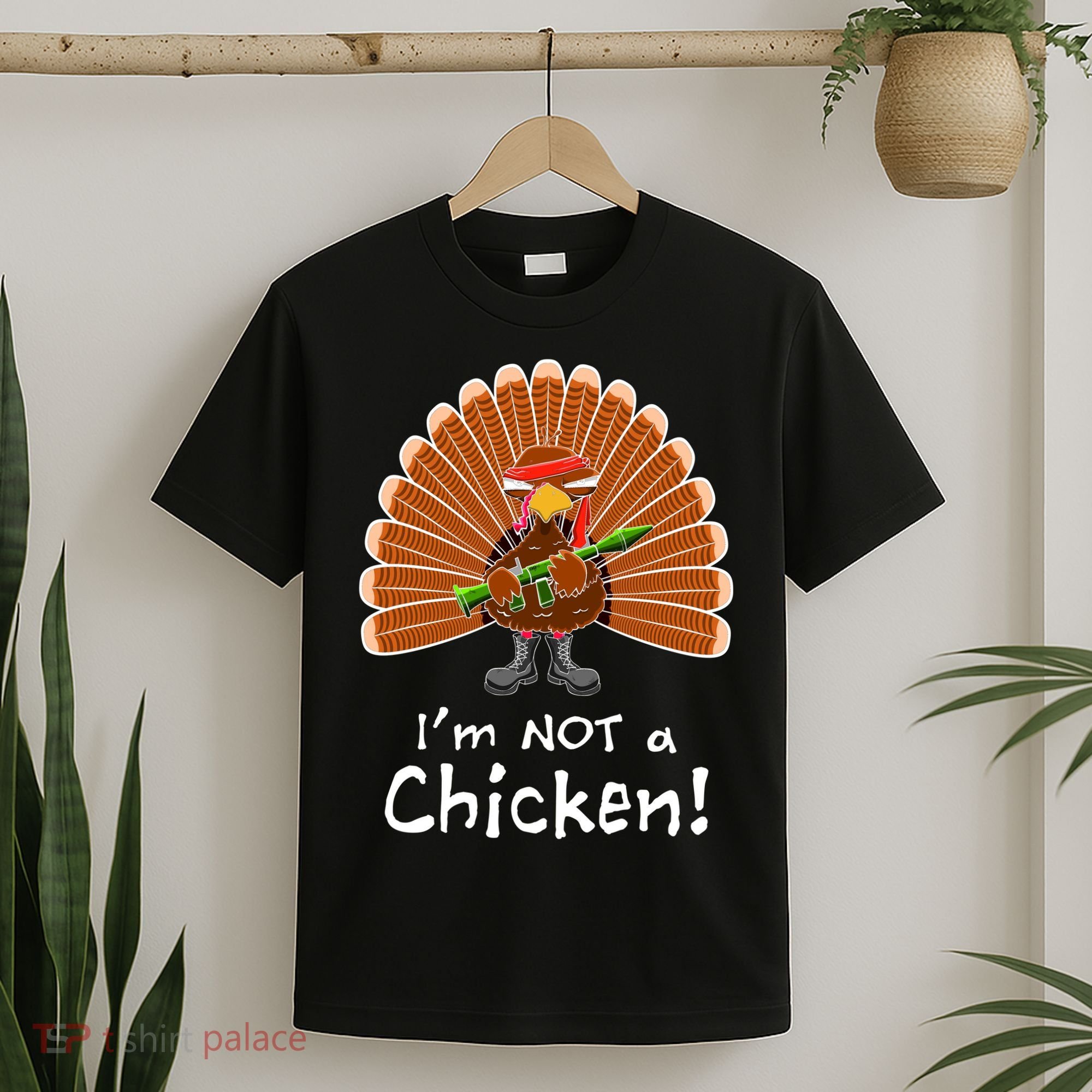 I'm No Chicken Turkey Holiday T-Shirt