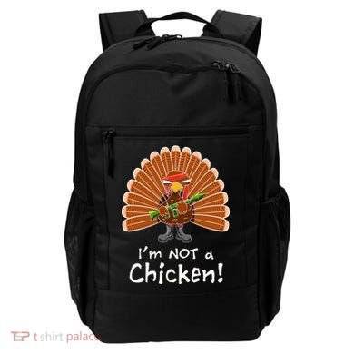 I'm No Chicken Turkey Holiday Backpack