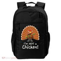 I'm No Chicken Turkey Holiday Backpack thumb 0