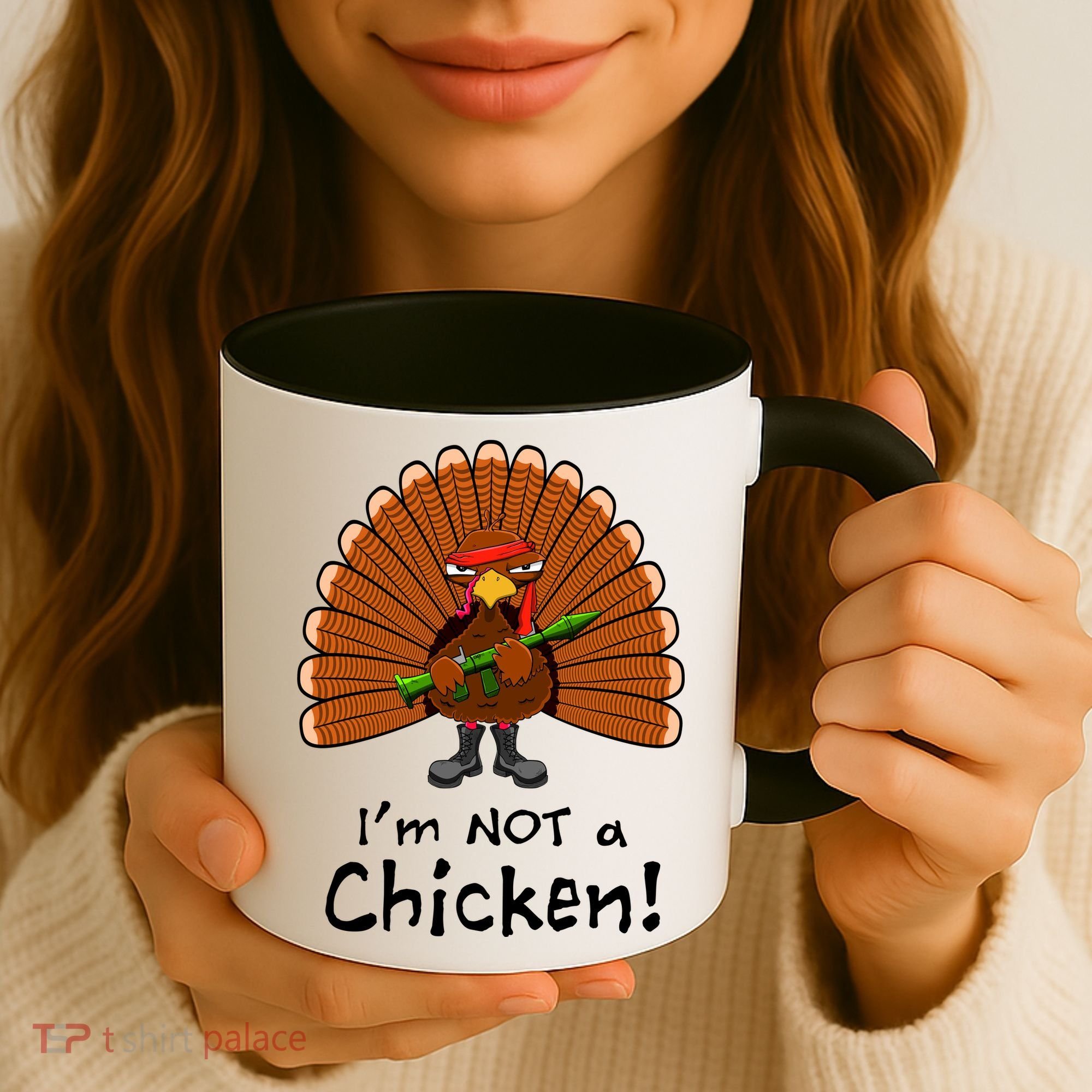 I'm No Chicken Turkey Holiday Coffee Mug