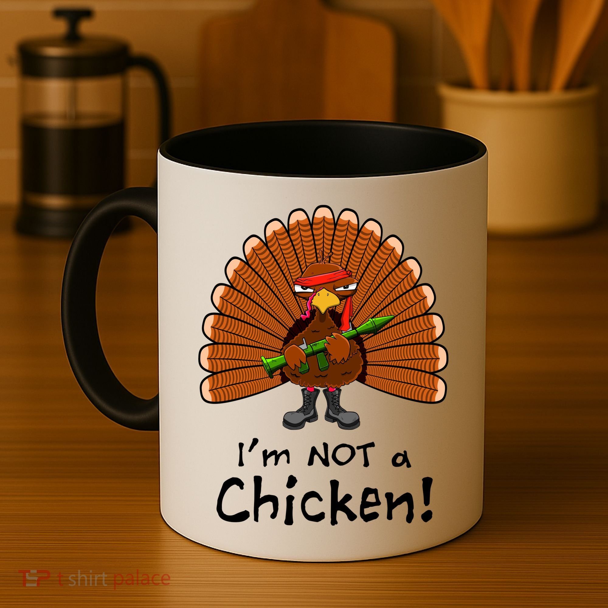 I'm No Chicken Turkey Holiday Coffee Mug