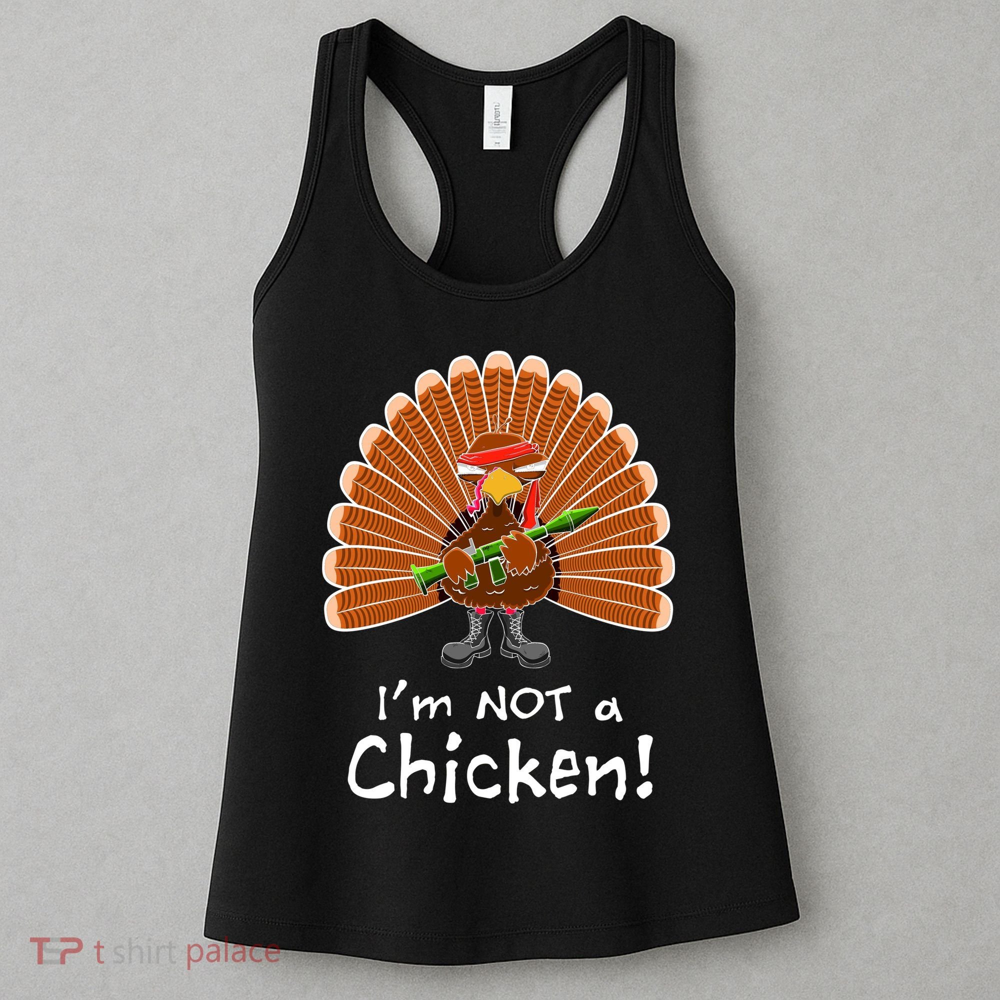 I'm No Chicken Turkey Holiday Women's Tank Top