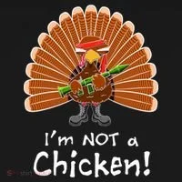 I'm No Chicken Turkey Holiday Women's T-Shirt thumb 6