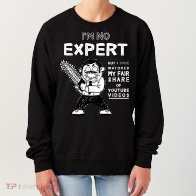 I'm No Expert Funny Video Women's Sweatshirt