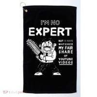 I'm No Expert Funny Video Golf Towel thumb 0