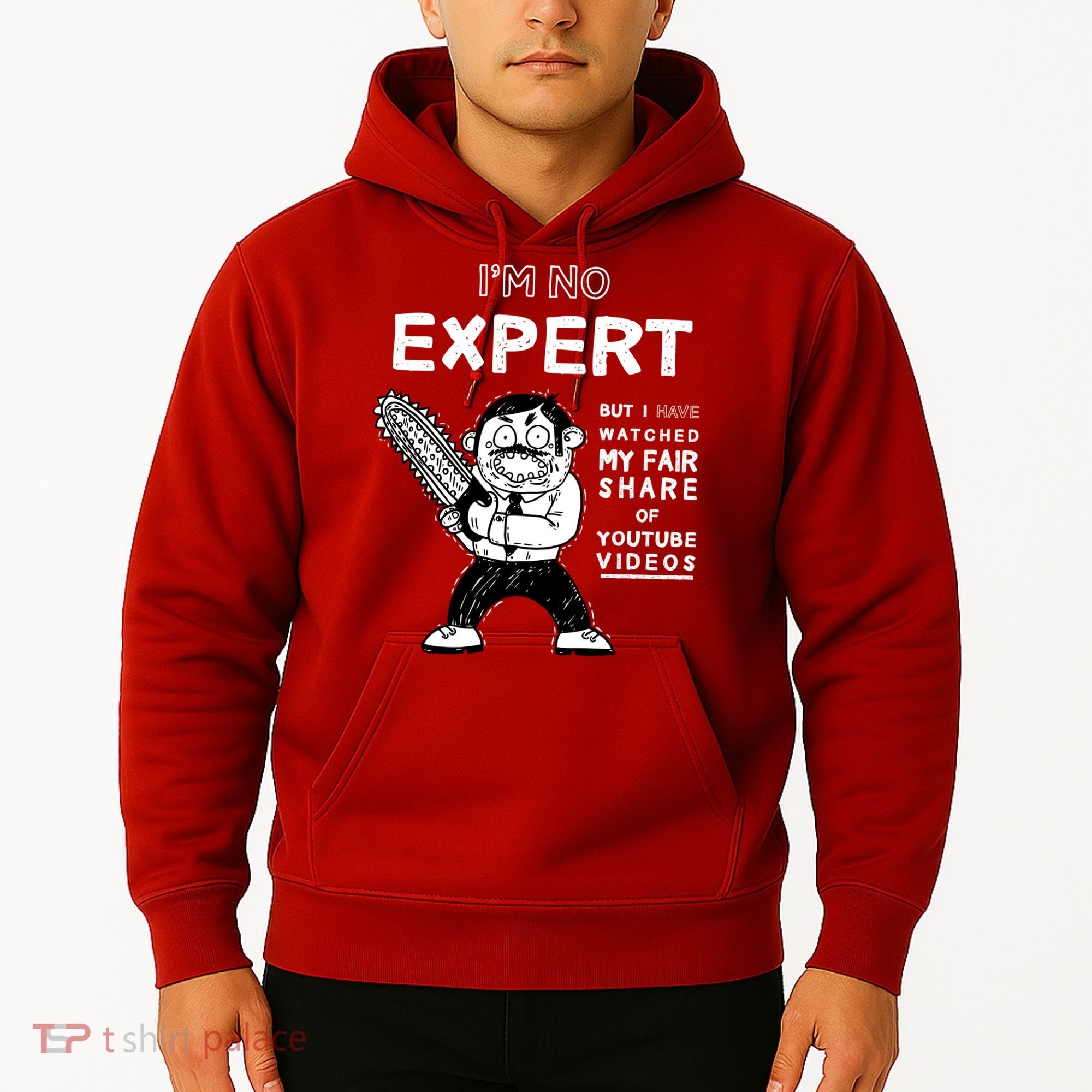 I'm No Expert Funny Video Hoodie