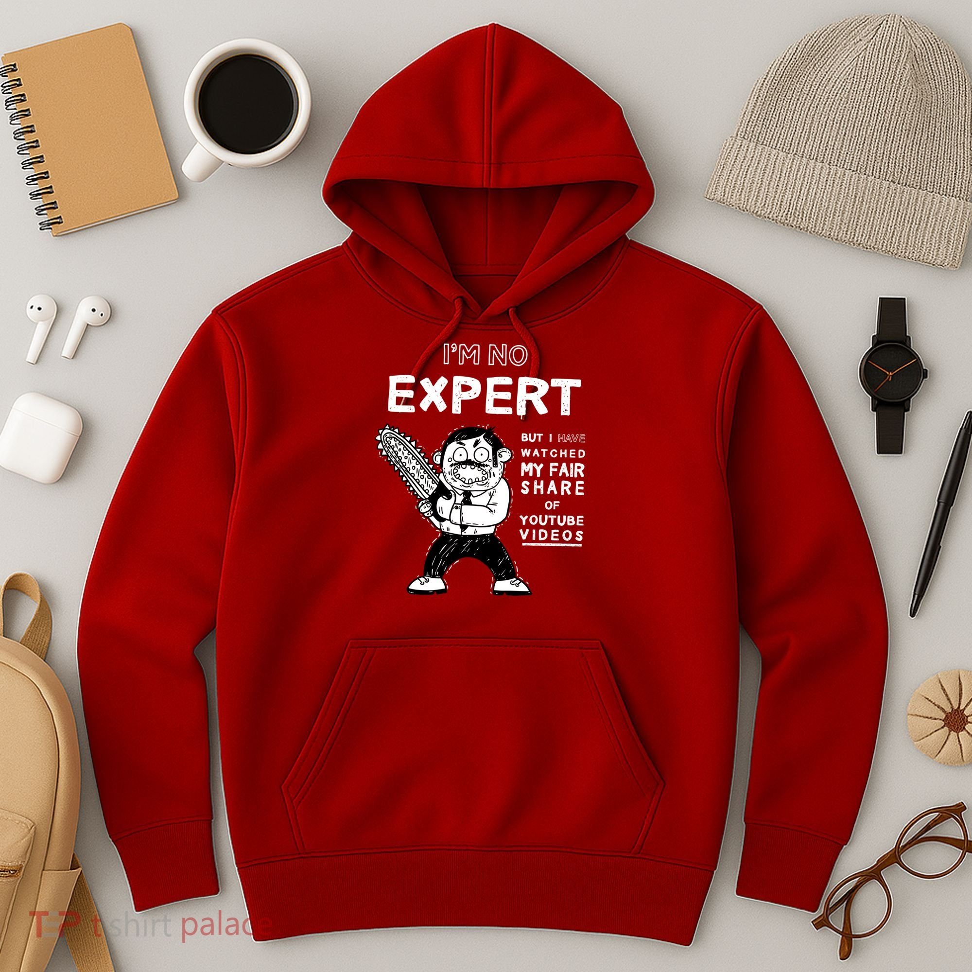 I'm No Expert Funny Video Hoodie