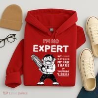 I'm No Expert Funny Video Hoodie thumb 4