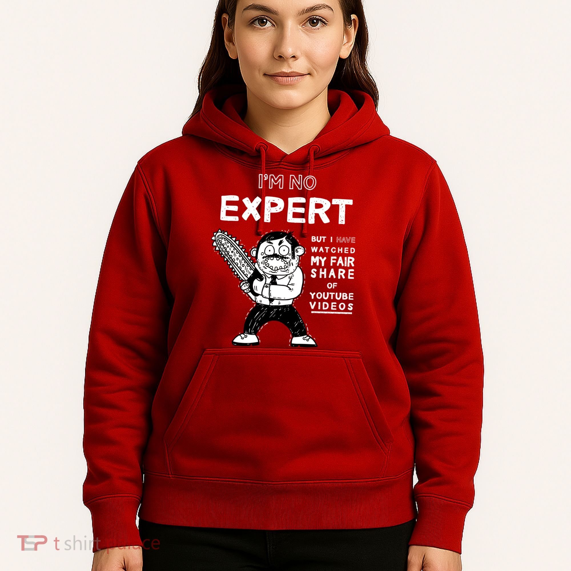 I'm No Expert Funny Video Hoodie