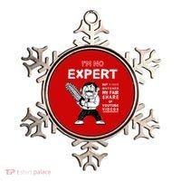I'm No Expert Funny Video Ornament thumb 0