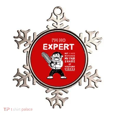 I'm No Expert Funny Video Ornament