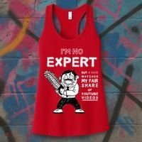 I'm No Expert Funny Video Women's Tank Top thumb 3
