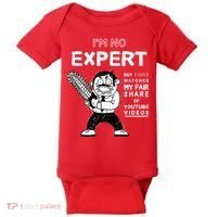 I'm No Expert Funny Video Baby Bodysuit thumb 0
