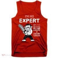 I'm No Expert Funny Video Tank Top thumb 0