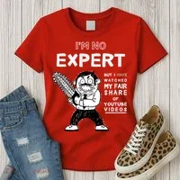 I'm No Expert Funny Video Women's T-Shirt thumb 3