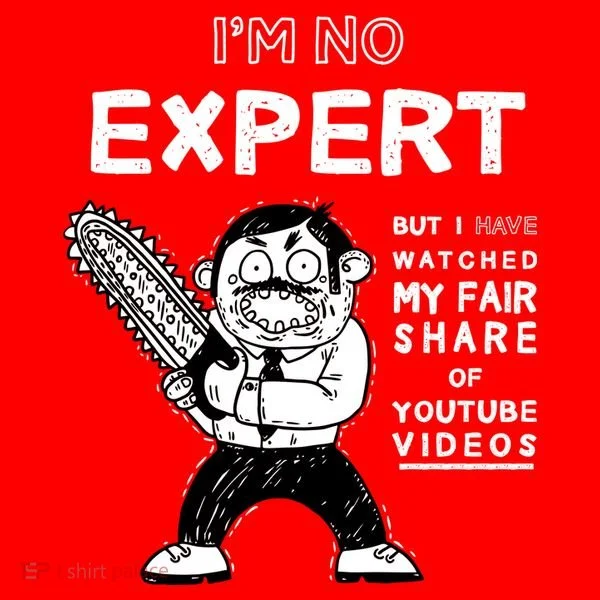 I'm No Expert Funny Video Women's T-Shirt