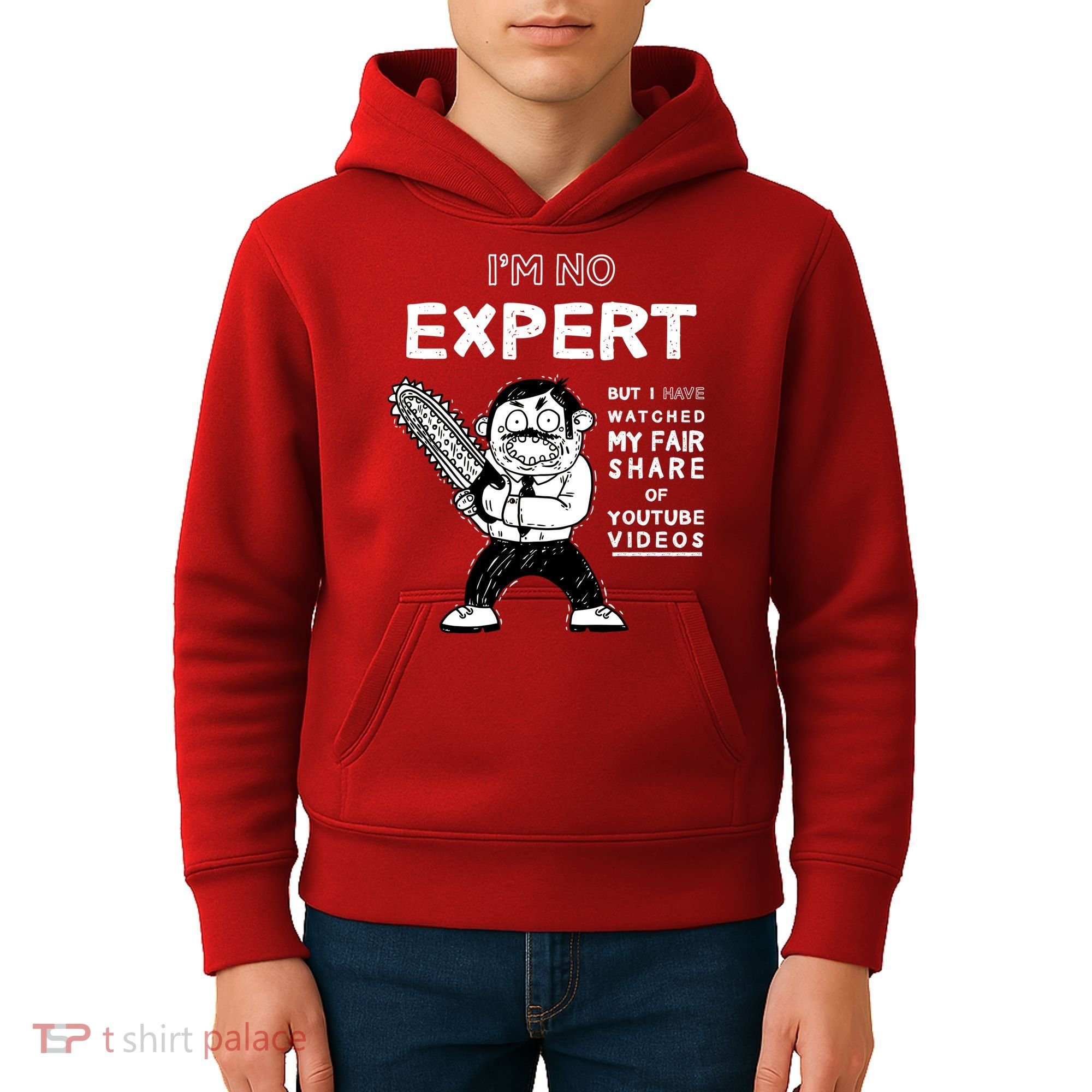 I'm No Expert Funny Video Kids Hoodie