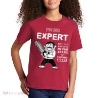 I'm No Expert Funny Video Kids T-Shirt thumb 2