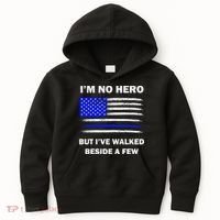 I'm No Hero But I've Walked Beside A Few Kids Hoodie thumb 0
