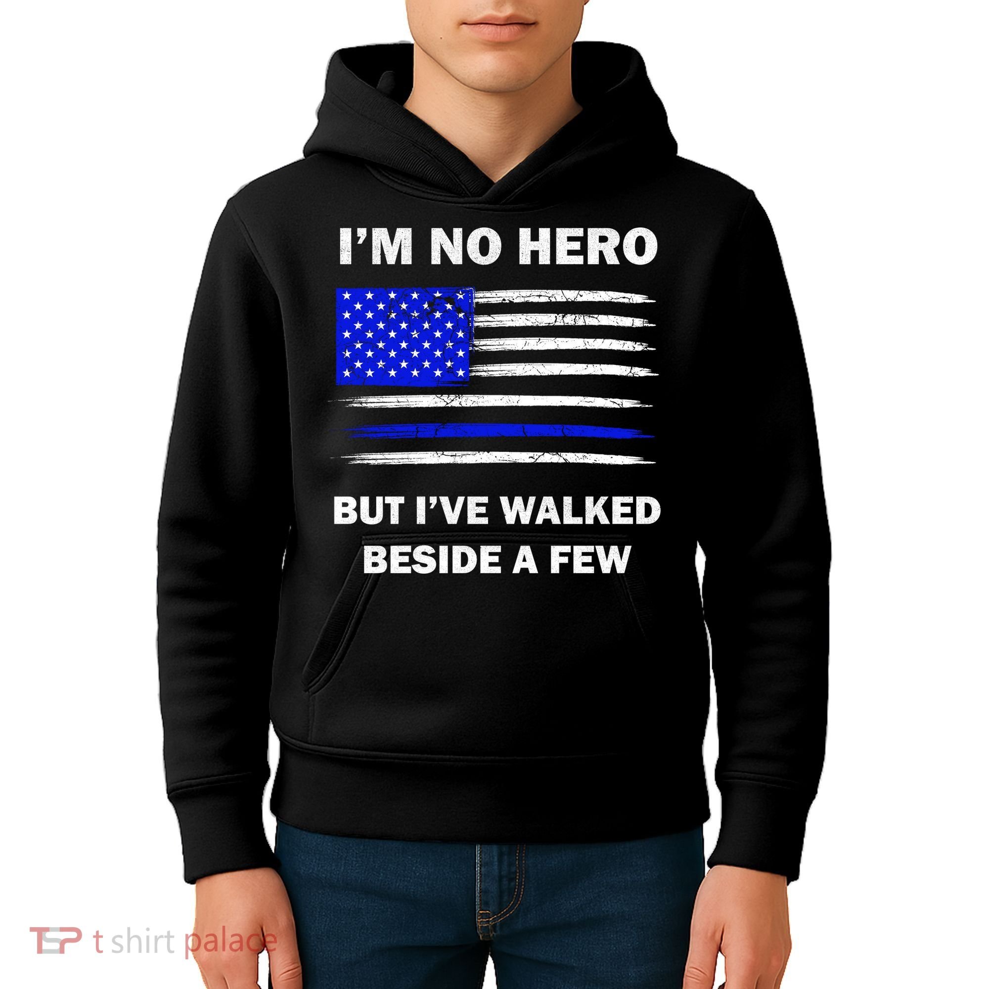 I'm No Hero But I've Walked Beside A Few Kids Hoodie