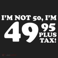 I'm Not 50 Funny Birthday Tumbler thumb 3