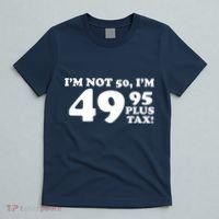 I'm Not 50 Funny Birthday T-Shirt thumb 5