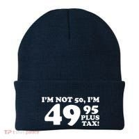 I'm Not 50 Funny Birthday Beanie thumb 0