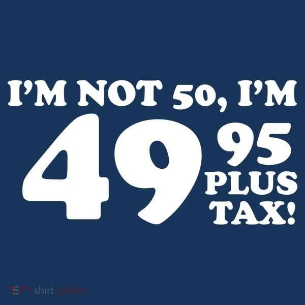 I'm Not 50 Funny Birthday Toddler Hoodie