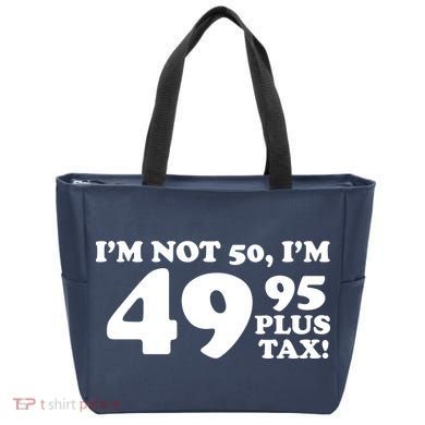 I'm Not 50 Funny Birthday Tote Bag