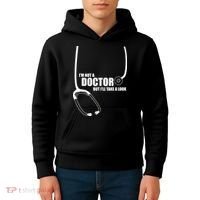 I'm Not A Doctor But Will Take A Look Kids Hoodie thumb 4