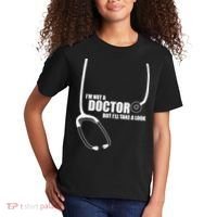 I'm Not A Doctor But Will Take A Look Kids T-Shirt thumb 2