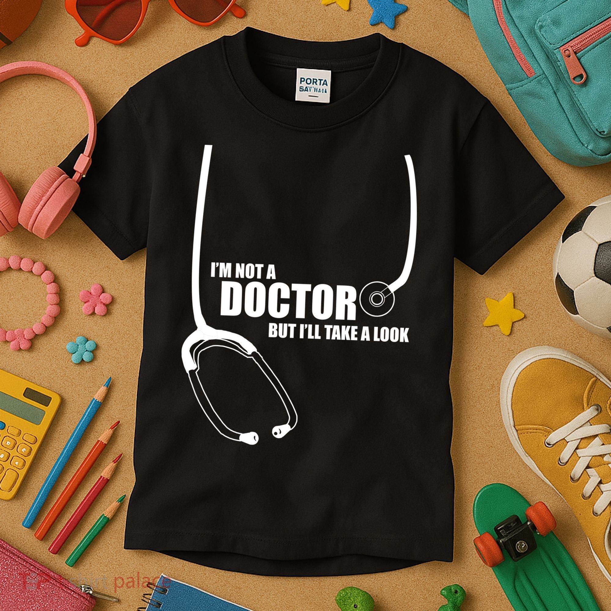 I'm Not A Doctor But Will Take A Look Kids T-Shirt