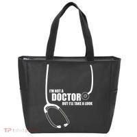 I'm Not A Doctor But Will Take A Look Tote Bag thumb 0